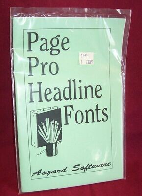 Page Pro Headline Fonts 2