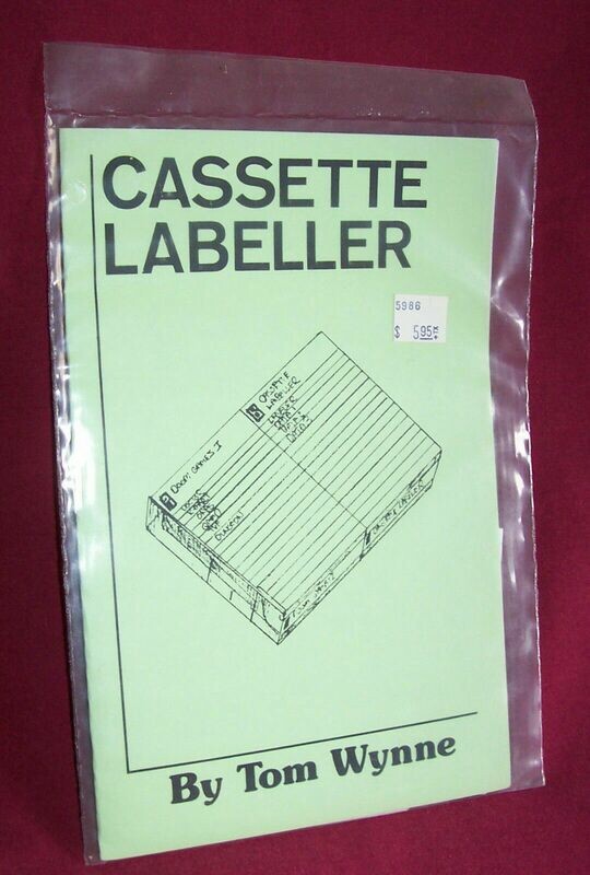 Cassette Labeller