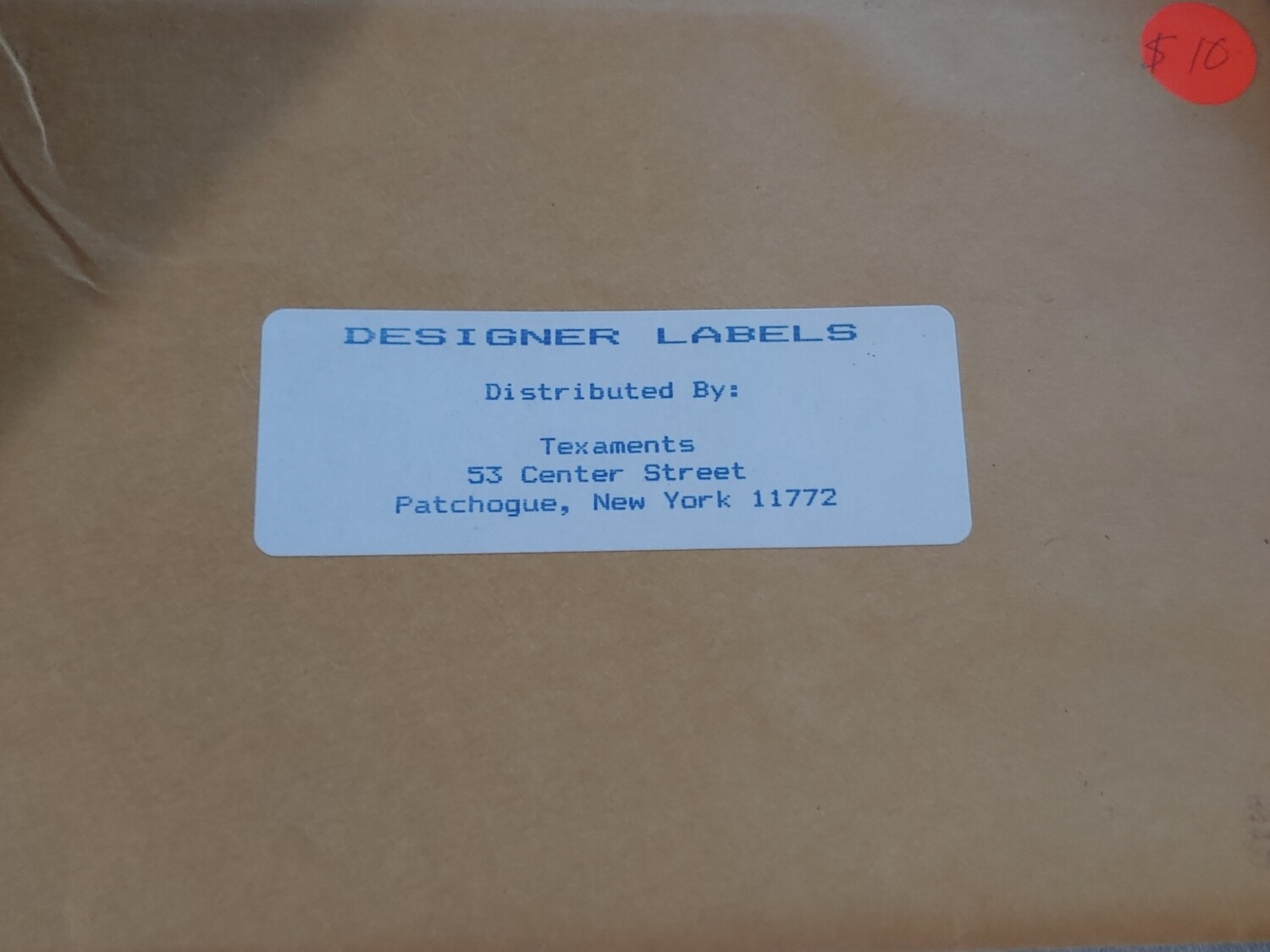 Designer Labels