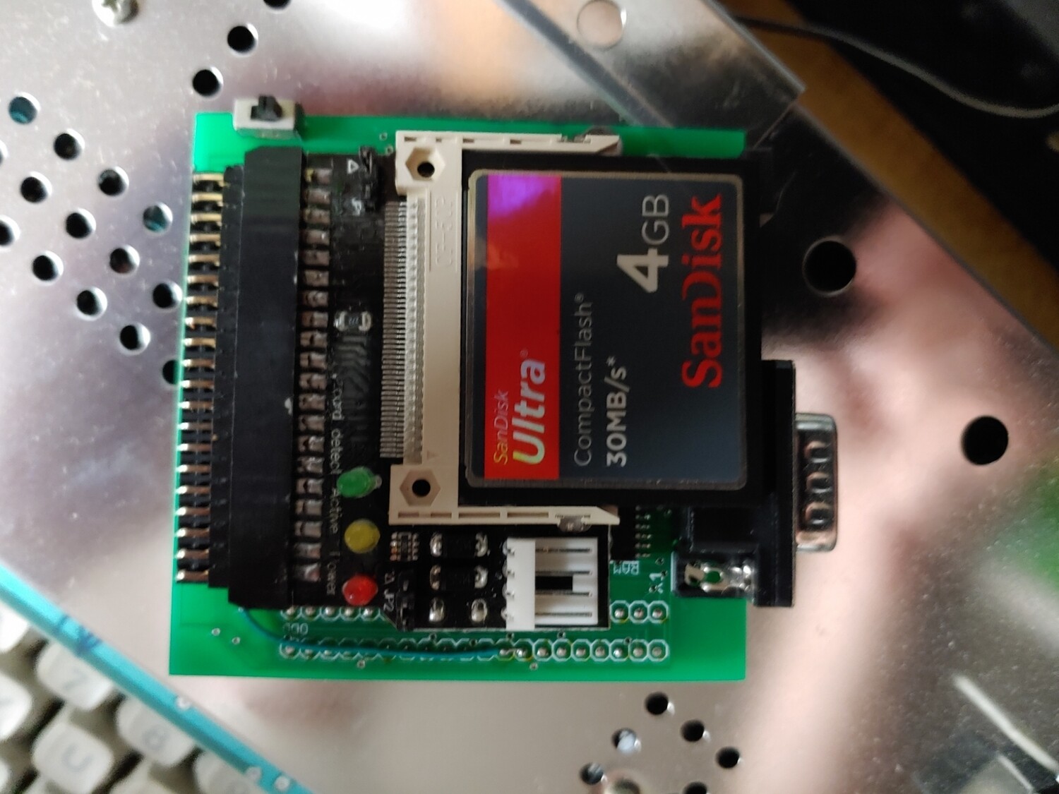 USED NANOPeb - 32k, RS232 port and Floppy Emulation Flash card