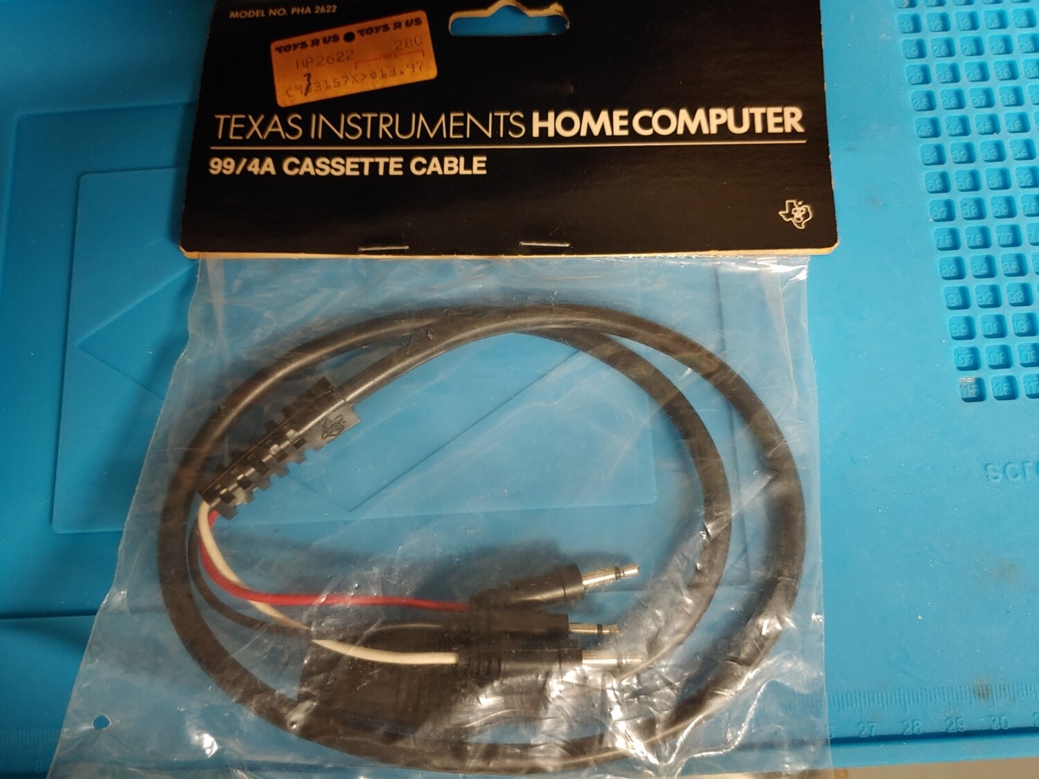 Texas instruments single cassette cable cib