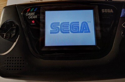 Sega Game Gear original screen (recapped)