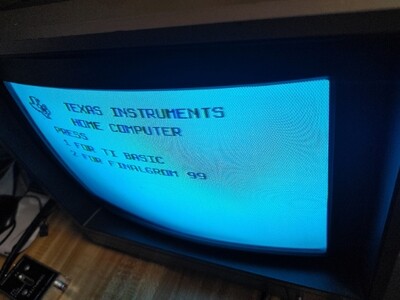 TI-99/4a 10" monitor - Tested Working