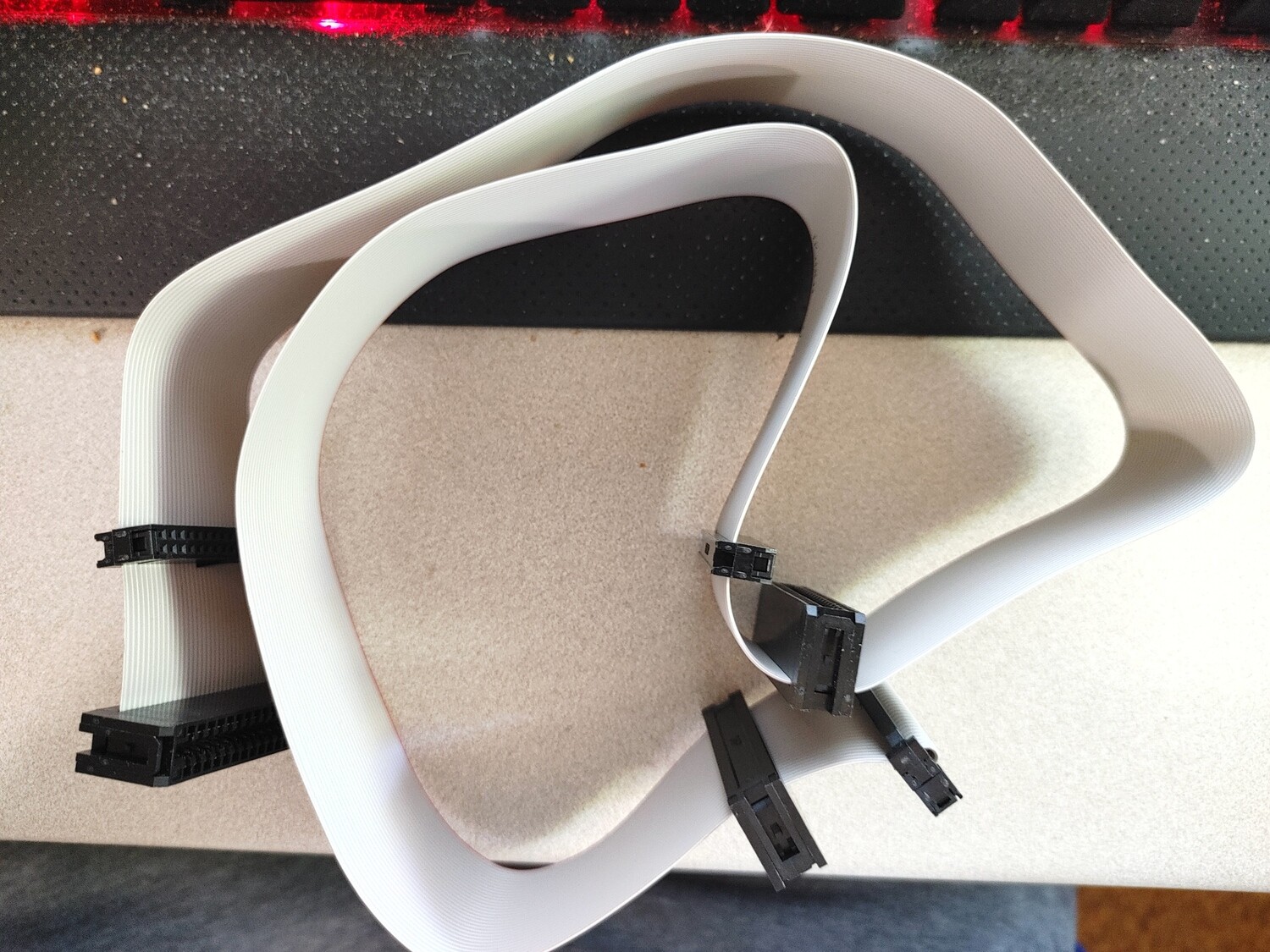 32&quot; multi connector floppy cable