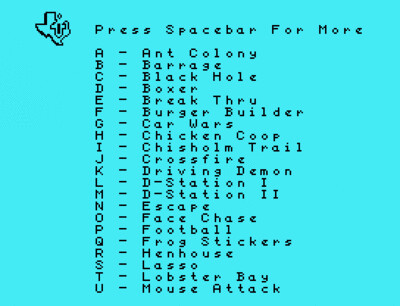512K Game multi-cart #2 -  Solid State Cartridge