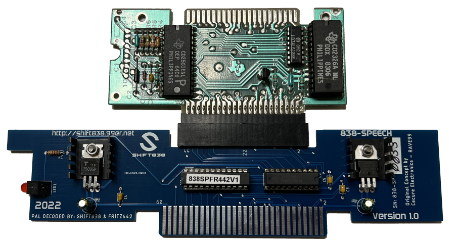 Shift838-SPEECH PEB Adapter card