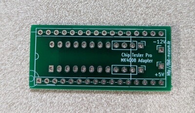 Retro chip tester adapter mk4008