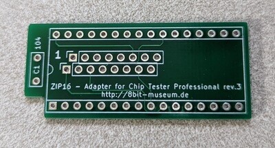 Retro chip tester adapter zip16