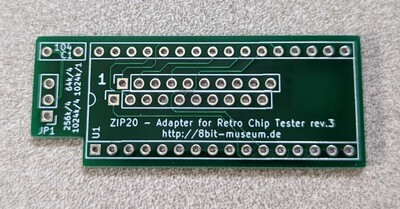 Retro chip tester adapter zip20