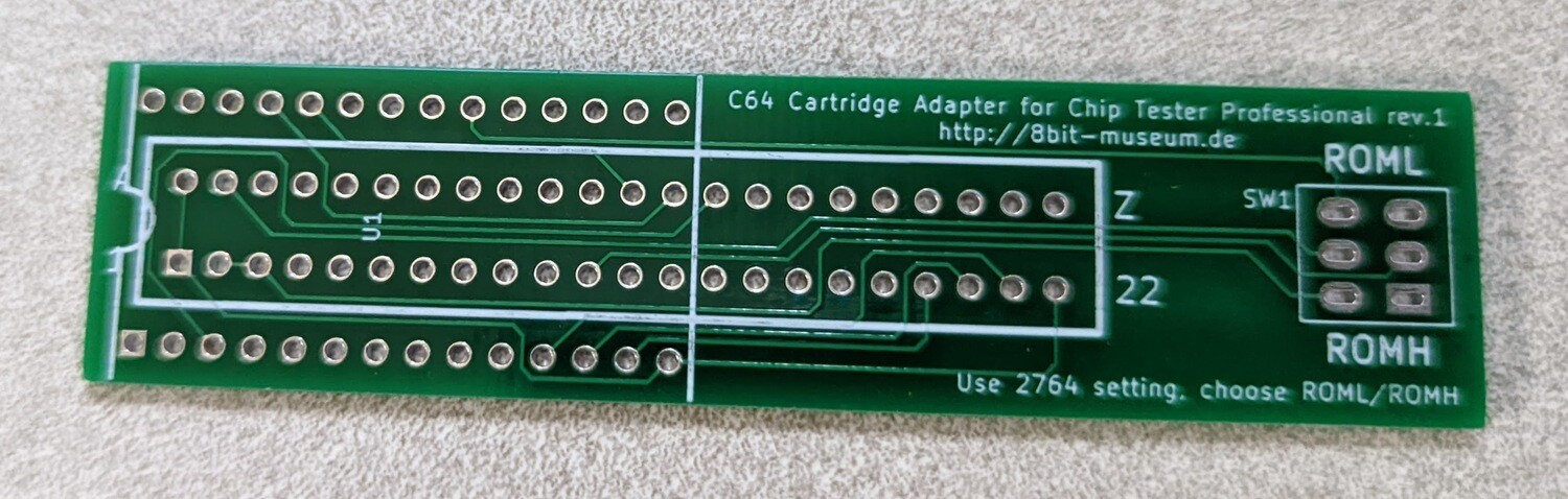 Retro chip tester adapter Commodore 64