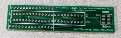Retro chip tester adapter Commodore 64