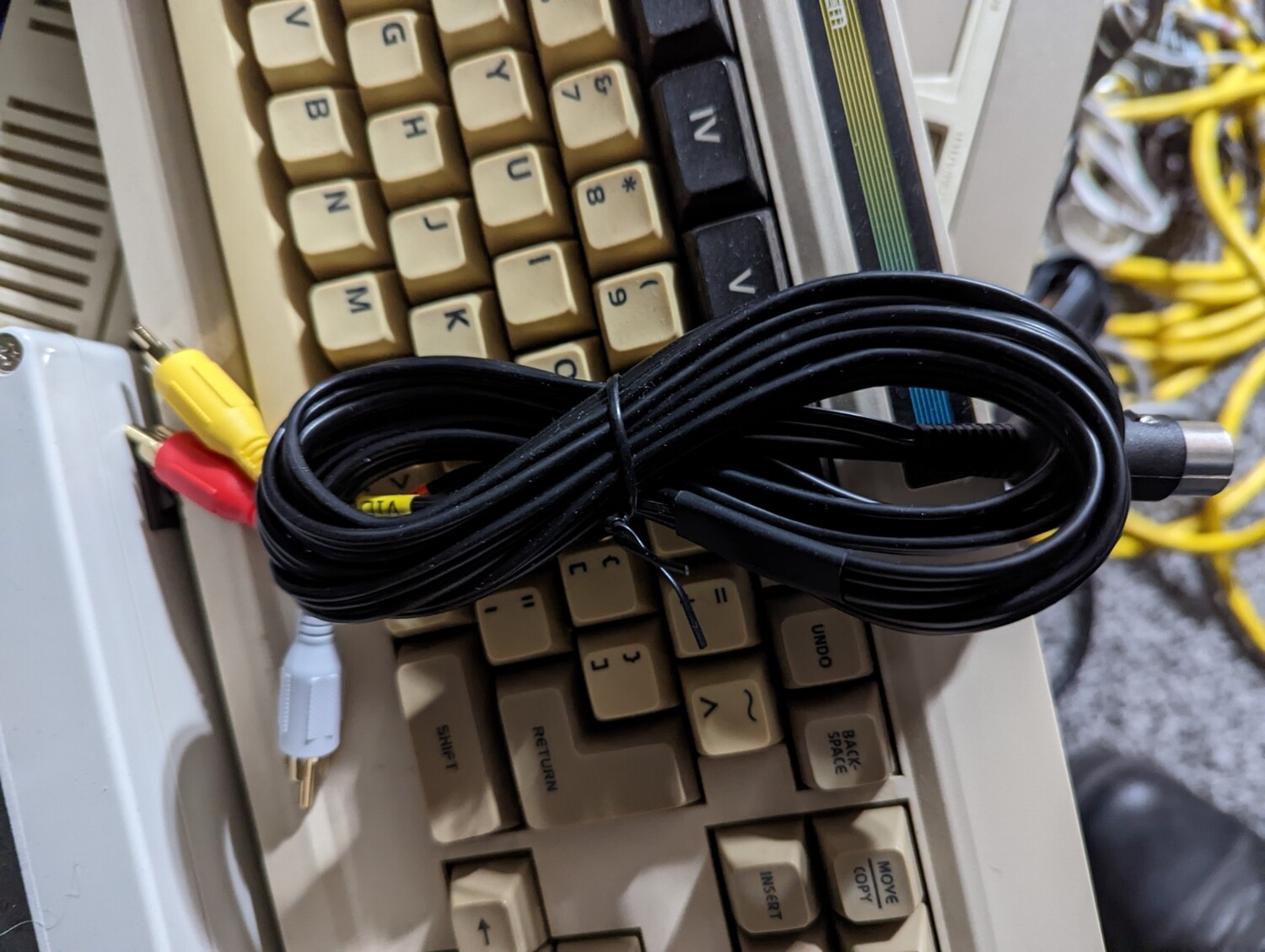 Coleco Adam NTSC audio video cable