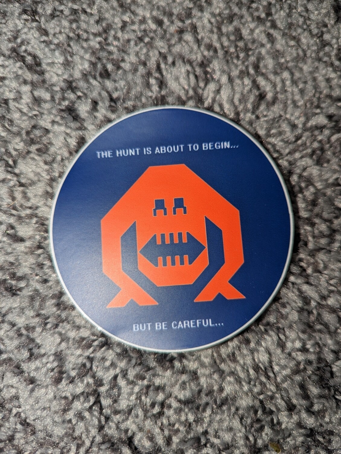 TI Hunt the Wumpus sticker