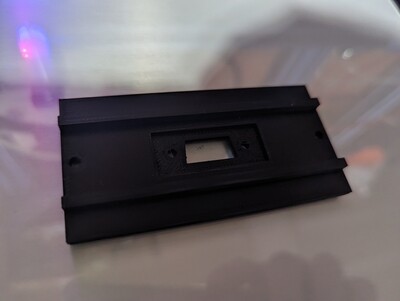 3d printed back panel VGA (15 pin) or rs232 (9 pin) for NABU
