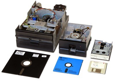 Disk drives and media