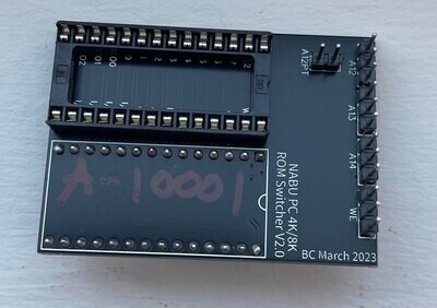 NABU 4K/8K ROM switcher PCB V2.0