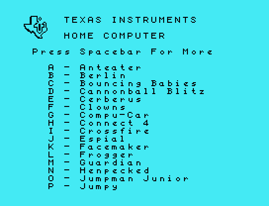 512K Game multi-cart #4 -  Solid State Cartridge