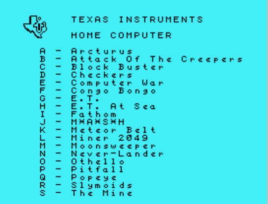 512K Game multi-cart #3 -  Solid State Cartridge