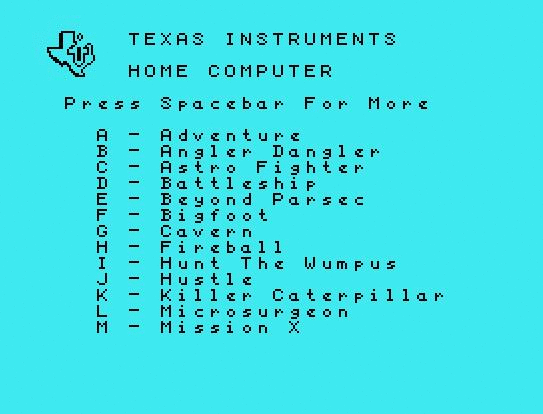 512K Game multi-cart #5 -  Solid State Cartridge