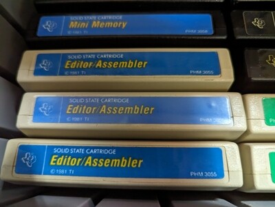 editor assembler cartridge (loose cart) beige