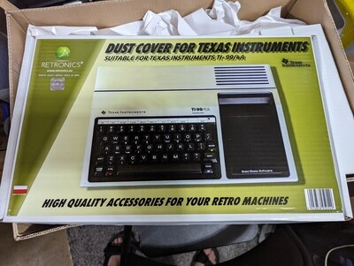 Retronics clear plastic dust cover