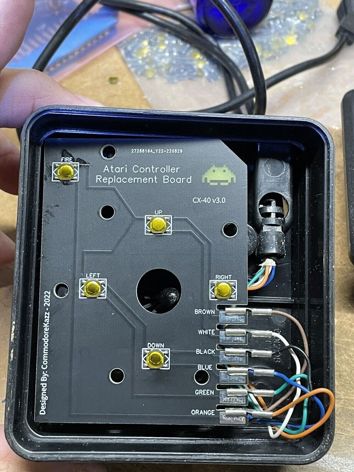 Atari controller replacement board