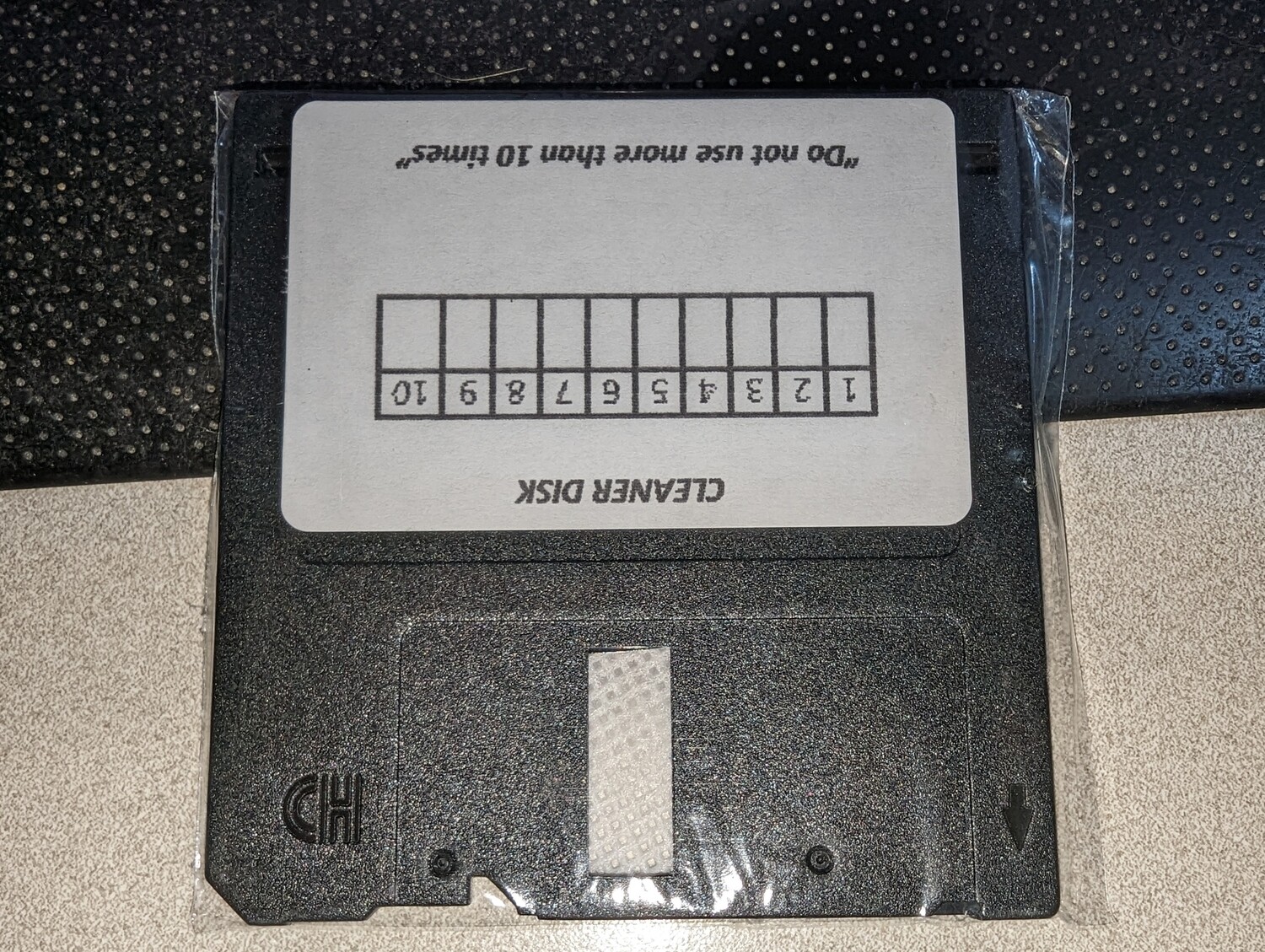 3.5&quot; head cleaning disk NEW