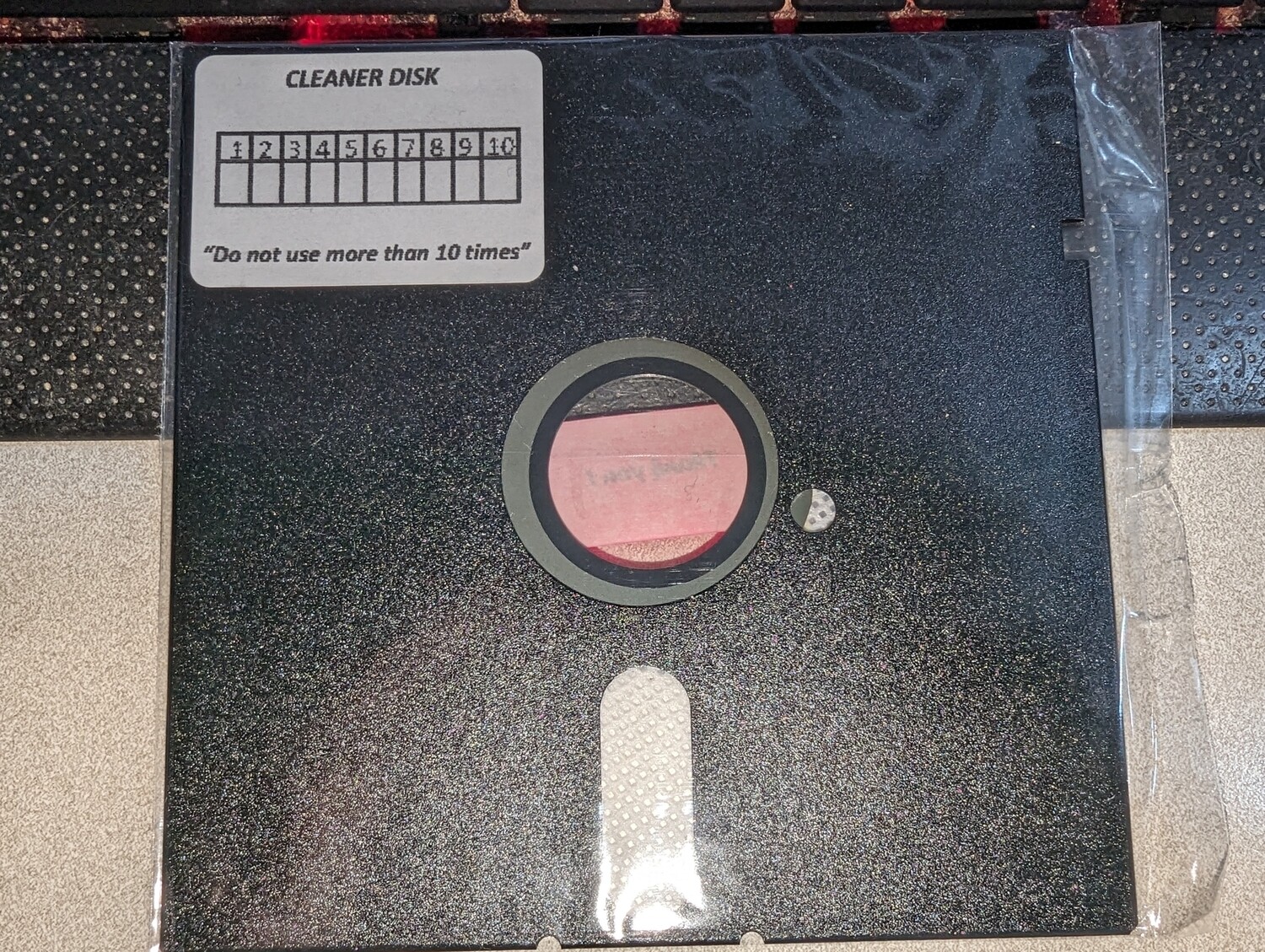 5.25&quot; head cleaning disk NEW