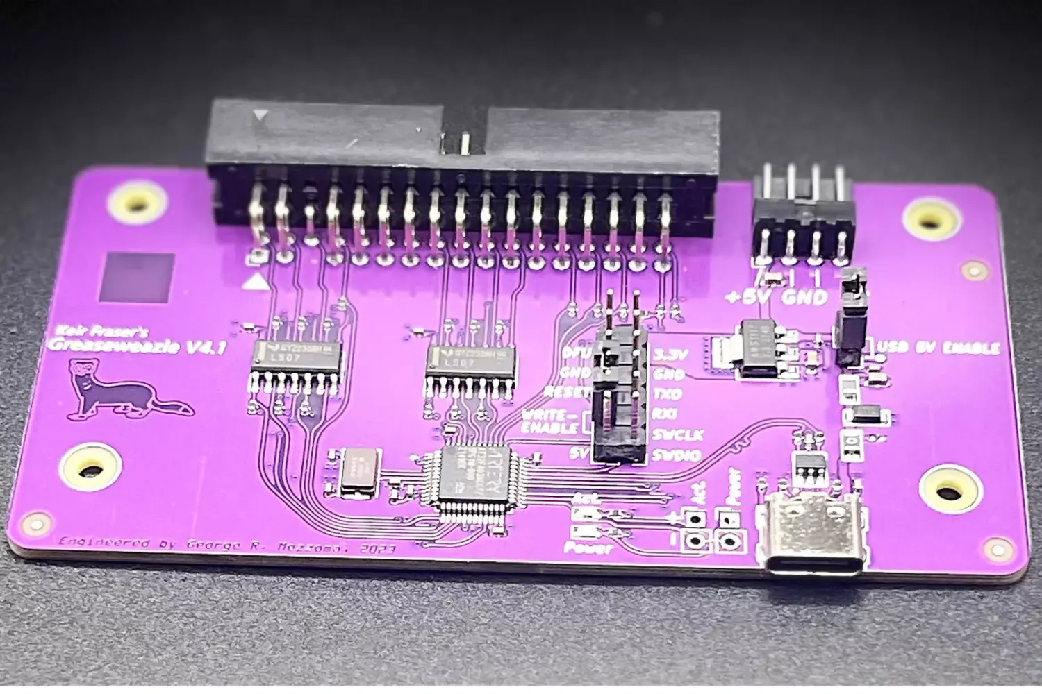 Greaseweazel v4.1 USB Floppy Adapter Flux Reader Writer