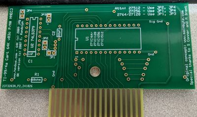 64k ROM cartridge board