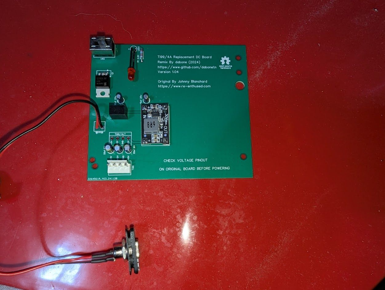 Drop in internal 12VDC Power supply board