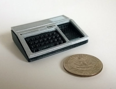 3d printed mini TI-99/4a