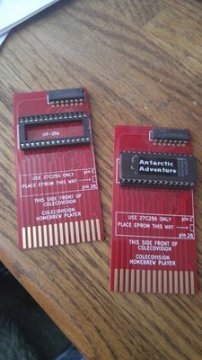 SOCKET Colecovision Homebrew Player - Rom to cartridge adapter