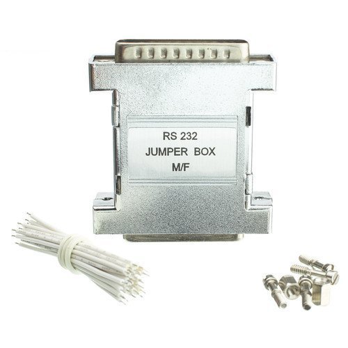 RS232 Jumper Box configured for UDS-10