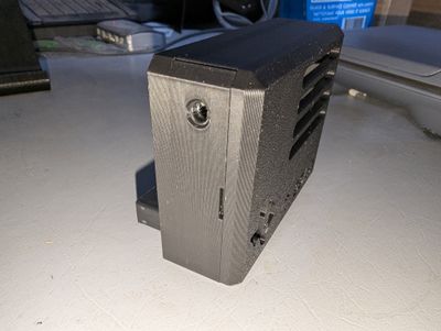 32k memory sidecar 3d printed case with logo