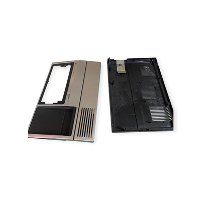 Used black and silver case