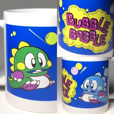 Bubble Bobble Arcade Ceramic Coffee Cup Mug 11oz