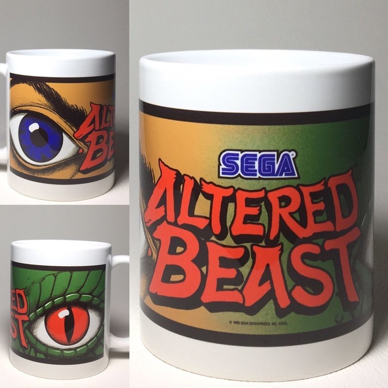 Altered Beast Arcade Ceramic Coffee Cup Mug 11oz SEGA