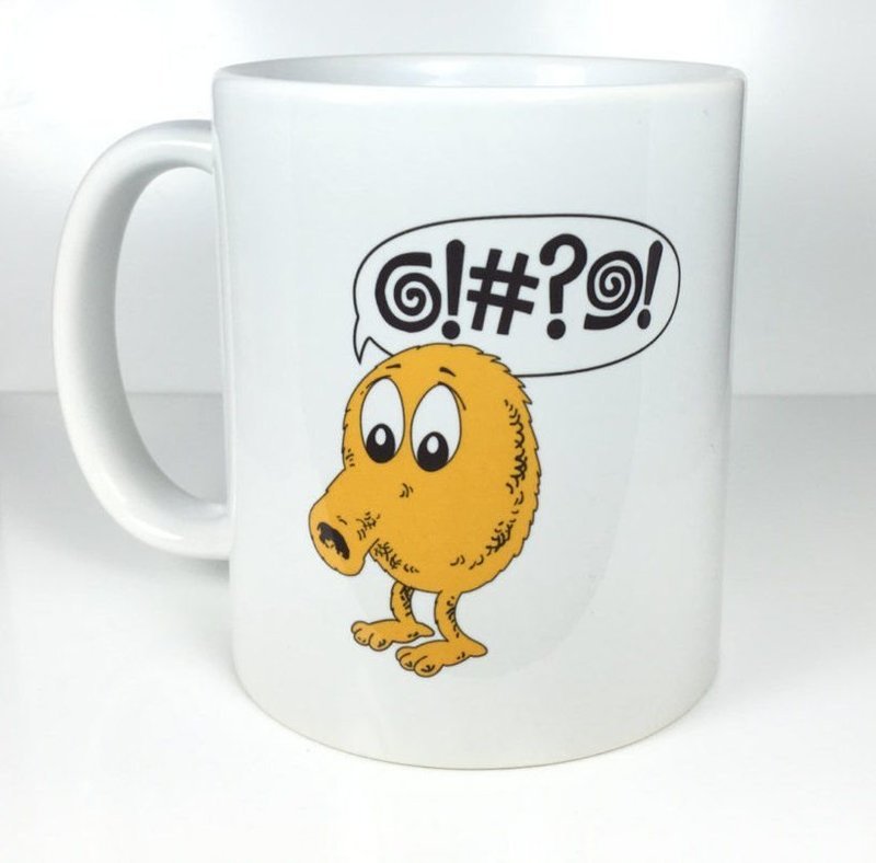 Q-Bert Arcade Ceramic Coffee Cup Mug 11oz Gottlieb