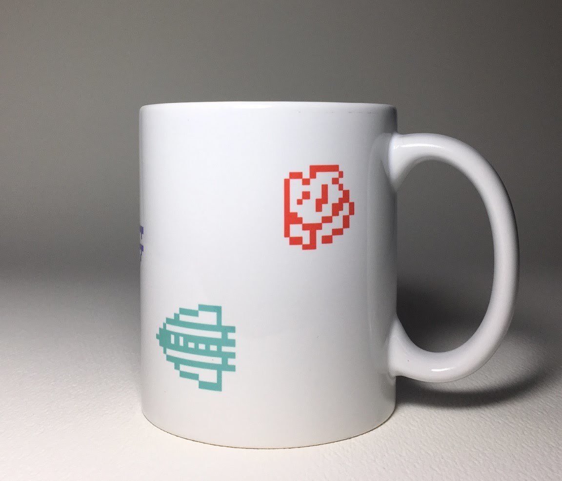 Parsec Ceramic Coffee Cup Mug 11oz Texas Instruments