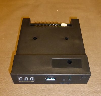 GOTEK usb floppy disk emulator, numeric display, TI-99/4A Compatible firmware installed BLACK