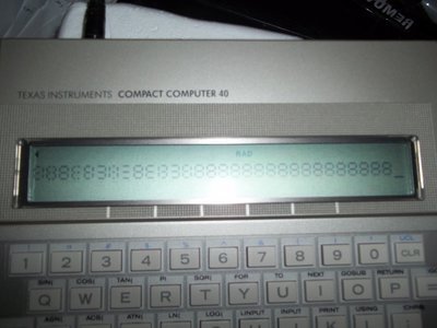 CC-40 complete in box - minor screen issues
