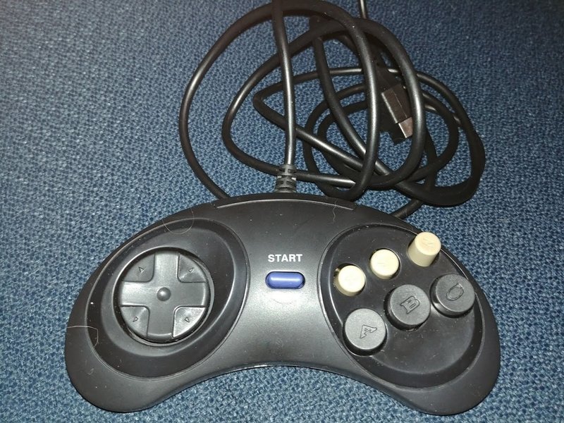 TI gamepad controller