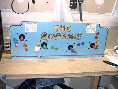 Konami 4 player control panel