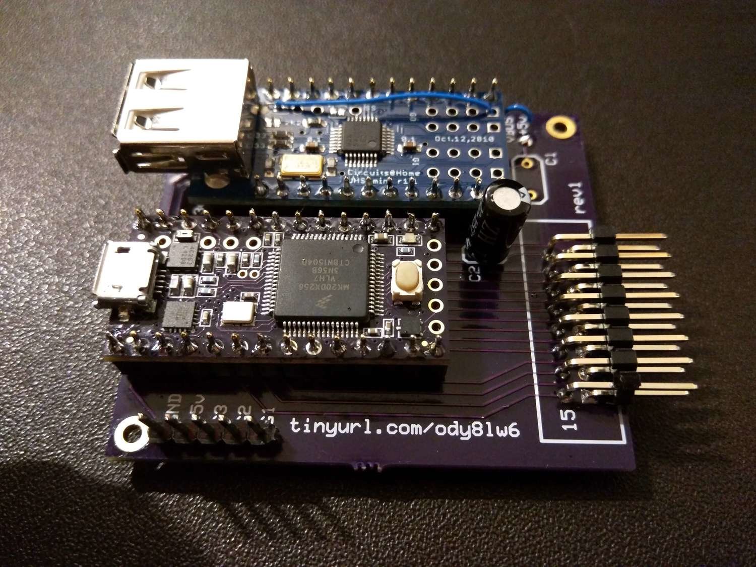 JEDIMatt USB Keyboard interface ASSEMBLED