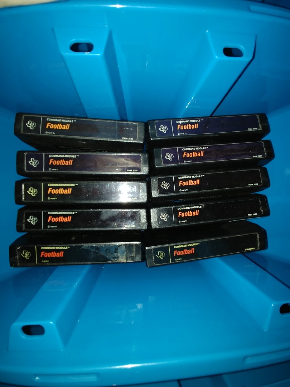 Football black cart orig label