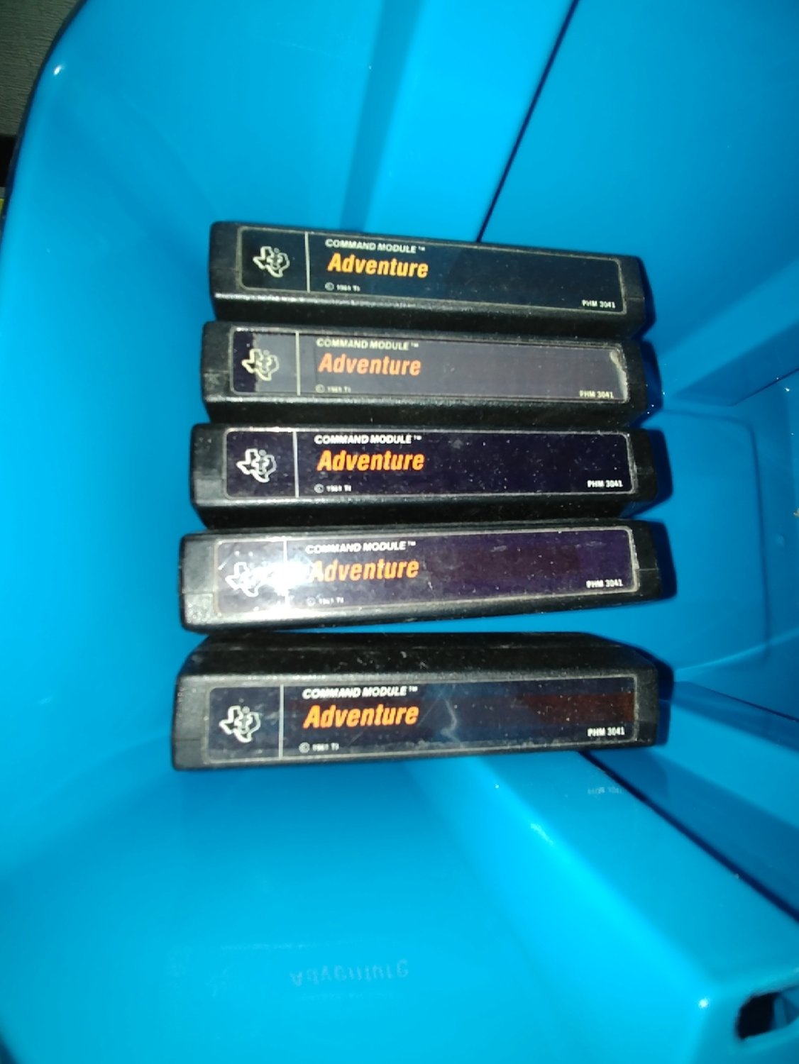 Adventure black cart orig label