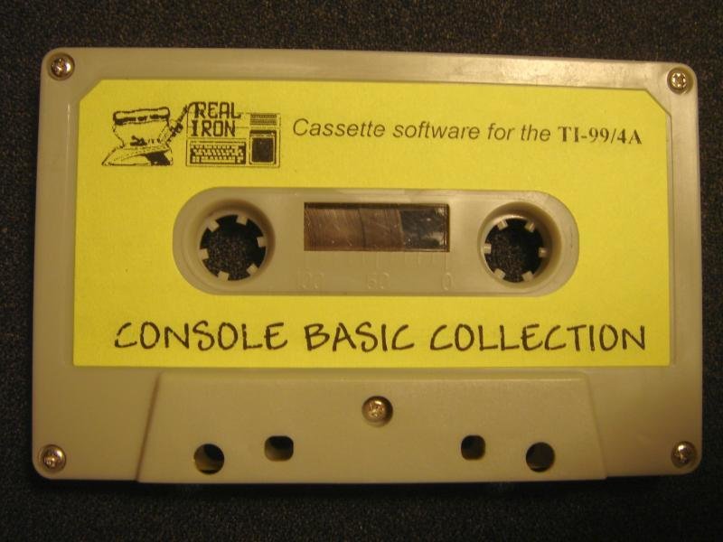 Real Iron - CONSOLE BASIC COLLECTION cassette