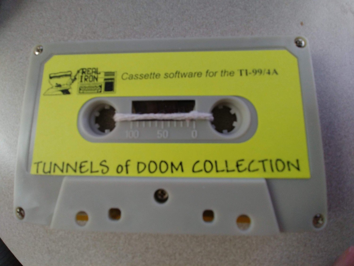 Real Iron - TUNNELS OF DOOM COLLECTION cassette
