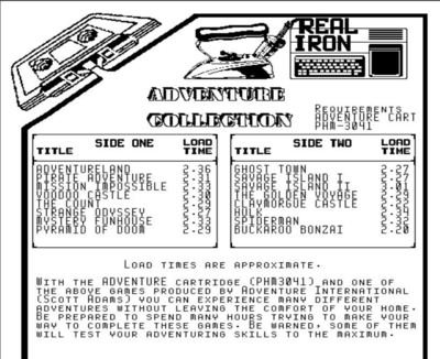 Real Iron - ADVENTURE COLLECTION cassette